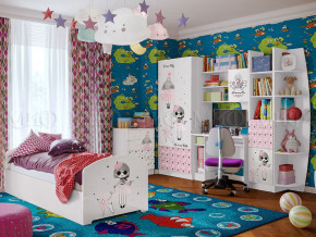 Детская комната Юниор-2 Мальвина в Ялуторовске - yalutorovsk.magazinmebel.ru | фото