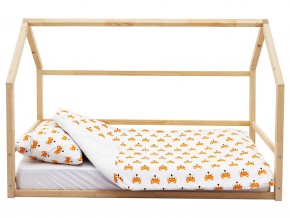 Детская кровать-домик Монтессори Svogen натура в Ялуторовске - yalutorovsk.magazinmebel.ru | фото - изображение 2