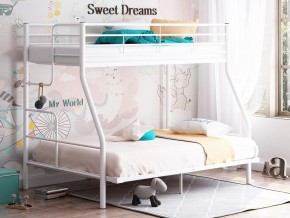 Двухъярусная кровать Гранада-3 140 белый в Ялуторовске - yalutorovsk.magazinmebel.ru | фото