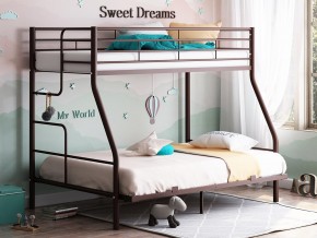 Двухъярусная кровать Гранада-3 140 коричневый в Ялуторовске - yalutorovsk.magazinmebel.ru | фото