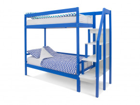 Двухъярусная кровать Svogen синий в Ялуторовске - yalutorovsk.magazinmebel.ru | фото - изображение 1