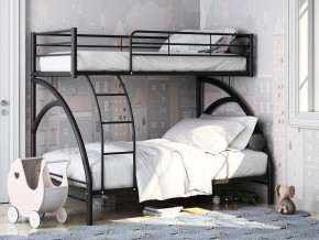 Двухъярусная кровать Виньола 2 Черная в Ялуторовске - yalutorovsk.magazinmebel.ru | фото - изображение 1