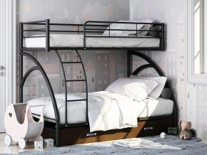 Двухъярусная кровать Виньола-2 Я черный в Ялуторовске - yalutorovsk.magazinmebel.ru | фото