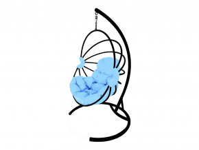 Кокон Веер без ротанга голубая подушка в Ялуторовске - yalutorovsk.magazinmebel.ru | фото