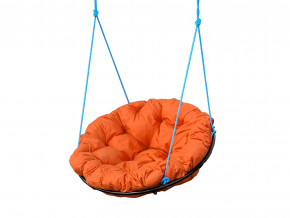 Кресло Папасан подвесное оранжевая подушка в Ялуторовске - yalutorovsk.magazinmebel.ru | фото