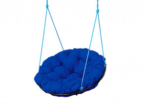 Кресло Папасан подвесное синяя подушка в Ялуторовске - yalutorovsk.magazinmebel.ru | фото