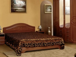 Кровать 1800 Ивушка 5 темная в Ялуторовске - yalutorovsk.magazinmebel.ru | фото