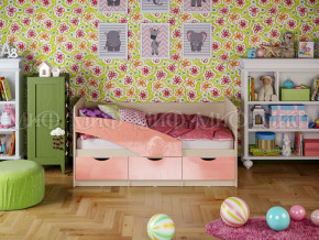 Кровать Бабочки 1600 Розовый металлик в Ялуторовске - yalutorovsk.magazinmebel.ru | фото