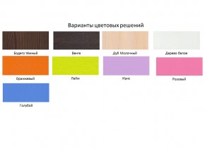 Кровать чердак Кадет 1 Белое дерево-Ирис в Ялуторовске - yalutorovsk.magazinmebel.ru | фото - изображение 2