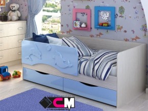 Кровать детская Алиса КР 812 голубая 1600 в Ялуторовске - yalutorovsk.magazinmebel.ru | фото - изображение 1