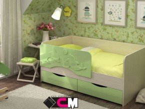 Кровать детская Алиса КР 812 зеленая 1600 в Ялуторовске - yalutorovsk.magazinmebel.ru | фото