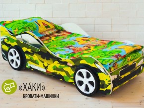Кровать детская машина Хаки в Ялуторовске - yalutorovsk.magazinmebel.ru | фото - изображение 2