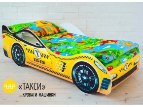 Кровать детская машина Такси в Ялуторовске - yalutorovsk.magazinmebel.ru | фото