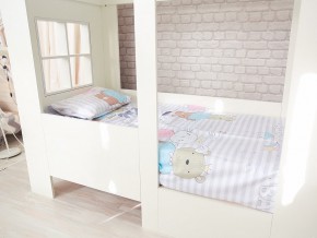 Кровать детская Теремок без ящика белая в Ялуторовске - yalutorovsk.magazinmebel.ru | фото - изображение 2