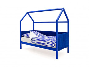 Кровать-домик мягкий Svogen синий в Ялуторовске - yalutorovsk.magazinmebel.ru | фото - изображение 1