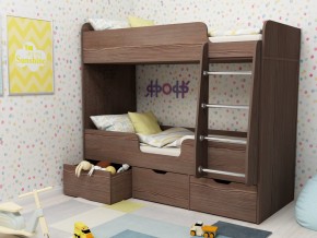 Кровать двухъярусная Малыш двойняшка бодега в Ялуторовске - yalutorovsk.magazinmebel.ru | фото