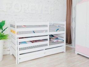 Кровать из массива с выдвижным спальным местом Матрешка Эко в Ялуторовске - yalutorovsk.magazinmebel.ru | фото