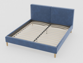 Кровать Линси 1200 синий в Ялуторовске - yalutorovsk.magazinmebel.ru | фото - изображение 1