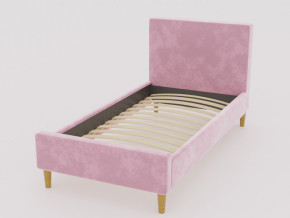 Кровать Линси 900 розовый в Ялуторовске - yalutorovsk.magazinmebel.ru | фото - изображение 1