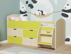 Кровать Малыш-7 Дуб-лайм в Ялуторовске - yalutorovsk.magazinmebel.ru | фото