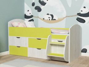 Кровать Малыш-7 Винтербер-Лайм в Ялуторовске - yalutorovsk.magazinmebel.ru | фото