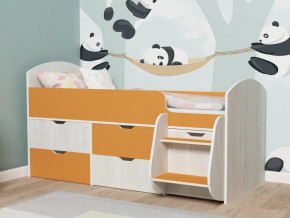 Кровать Малыш-7 Винтербер-Оранжевый в Ялуторовске - yalutorovsk.magazinmebel.ru | фото