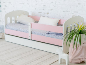 Кровать Малыш с ящиком розовый в Ялуторовске - yalutorovsk.magazinmebel.ru | фото