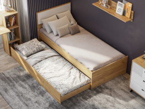 Кровать одинарная Милан выкатная с настилом в Ялуторовске - yalutorovsk.magazinmebel.ru | фото