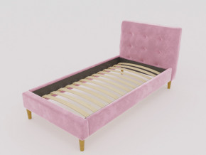 Кровать Пайли 900 розовый в Ялуторовске - yalutorovsk.magazinmebel.ru | фото - изображение 1