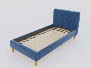 Кровать Пайли 900 синий в Ялуторовске - yalutorovsk.magazinmebel.ru | фото - изображение 1