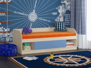 Кровать Соня 4 дуб молочный-голубой в Ялуторовске - yalutorovsk.magazinmebel.ru | фото