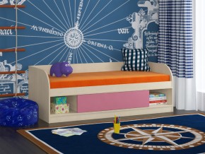 Кровать Соня 4 дуб молочный-розовый в Ялуторовске - yalutorovsk.magazinmebel.ru | фото - изображение 1