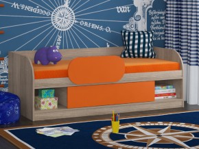 Кровать Соня 4 сонома-оранжевый в Ялуторовске - yalutorovsk.magazinmebel.ru | фото - изображение 3
