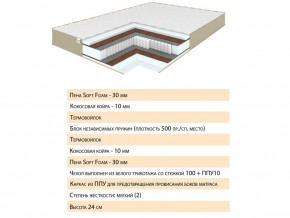 Матрас Волле 140х200 в Ялуторовске - yalutorovsk.magazinmebel.ru | фото - изображение 2