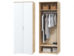Шкаф для одежды 2-х дверный Сканди белый в Ялуторовске - yalutorovsk.magazinmebel.ru | фото