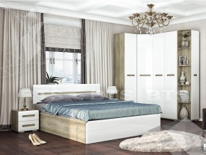 Спальня Наоми с угловым шкафом в Ялуторовске - yalutorovsk.magazinmebel.ru | фото - изображение 1