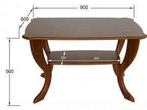 Стол журнальный Маэстро СЖ-01 орех в Ялуторовске - yalutorovsk.magazinmebel.ru | фото - изображение 2