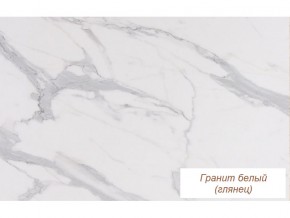 Столешница Гранит белый глянец 26 мм в Ялуторовске - yalutorovsk.magazinmebel.ru | фото - изображение 1